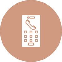 Keypad Icon Design Symbol vector