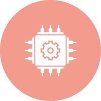 Cpu Icon Design Symbol vector