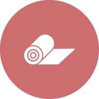 Gym Mat Icon Design Symbol vector