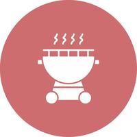 Grill Icon Design Symbol vector