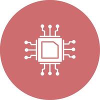 Cpu Icon Design Symbol vector
