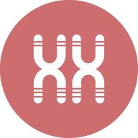 Chromosome Icon Design Symbol vector