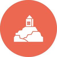 Mount Arafat Icon Design Symbol vector