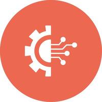 Digital Transformation Icon Design Symbol vector