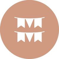 Garland Icon Design Symbol vector