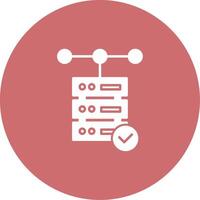 Database Icon Design Symbol vector