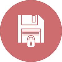 Disk Icon Design Symbol vector