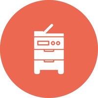 Copy Machine Icon Design Symbol vector