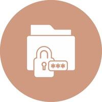 Data Encryption Icon Design Symbol vector