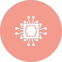 Cpu Icon Design Symbol vector
