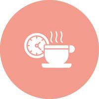 Coffee Break Icon Design Symbol vector