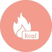 Calories Icon Design Symbol vector