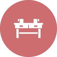 Coffee Table Icon Design Symbol vector