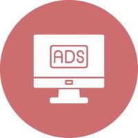 Ads Icon Design Symbol vector