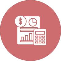 Accounting Icon Design Symbol vector