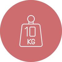 Weights Icon Design Symbol vector