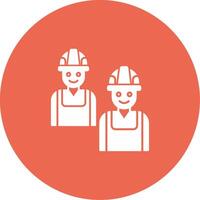 Workers Icon Design Symbol vector