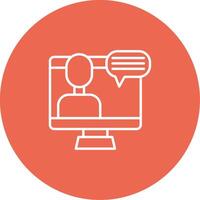 Conference Icon Design Symbol vector