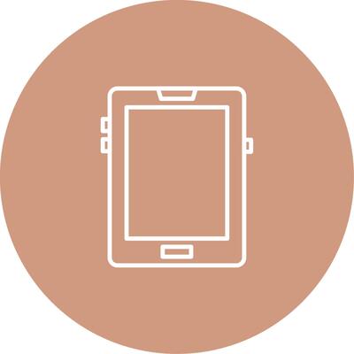Tablet Icon Design Symbol
