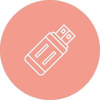 Usb Flash Drive Icon Design Symbol vector
