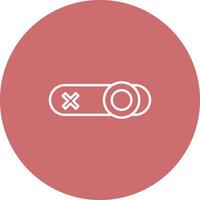 Toggle Icon Design Symbol vector