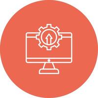 Upgrade Icon Design Symbol vector