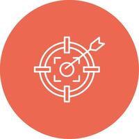 Target Icon Design Symbol vector