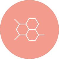 Molecular Icon Design Symbol vector