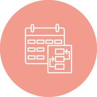 Plan Icon Design Symbol vector