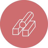 Steel Icon Design Symbol vector