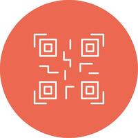 Qr Code Icon Design Symbol vector