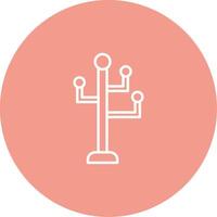 Coat Rack Icon Design Symbol vector