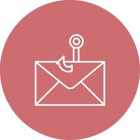 Phishing Icon Design Symbol vector