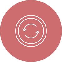 Refresh Icon Design Symbol vector