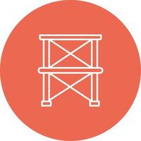 Scaffolding Icon Design Symbol vector