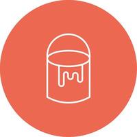 Paint Bucket Icon Design Symbol vector