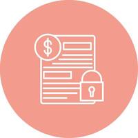 Fixed Interest Rate Icon Design Symbol vector