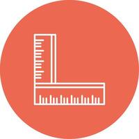 Ruler Icon Design Symbol vector