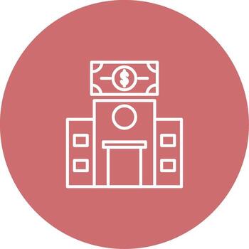 fijo activo icono diseño símbolo vector