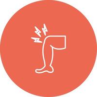 Pain Icon Design Symbol vector