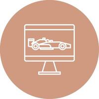 Race Icon Design Symbol vector