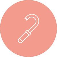Pry Bar Icon Design Symbol vector