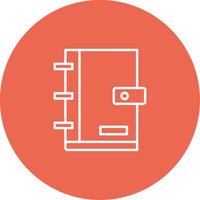 Notebook Icon Design Symbol vector