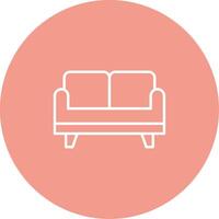 Sofa Bed Icon Design Symbol vector