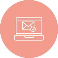 Mailing Icon Design Symbol vector