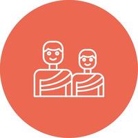 Pilgrims Icon Design Symbol vector