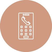 Keypad Icon Design Symbol vector