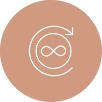Infinite Icon Design Symbol vector