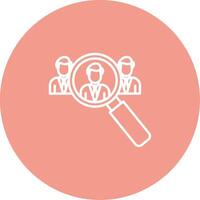 Hiring Icon Design Symbol vector