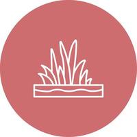 Grass Icon Design Symbol vector